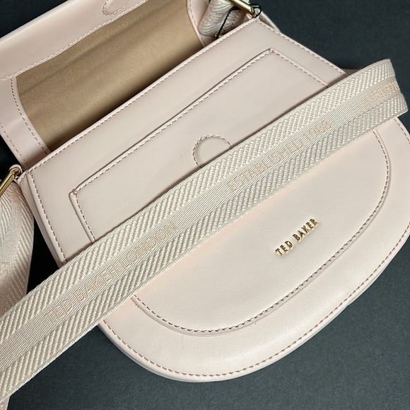 TED BAKER NWT Baby Pink Darcell Satchel Cross-Body |  NWT | Great Gift - Picture 15 of 15
